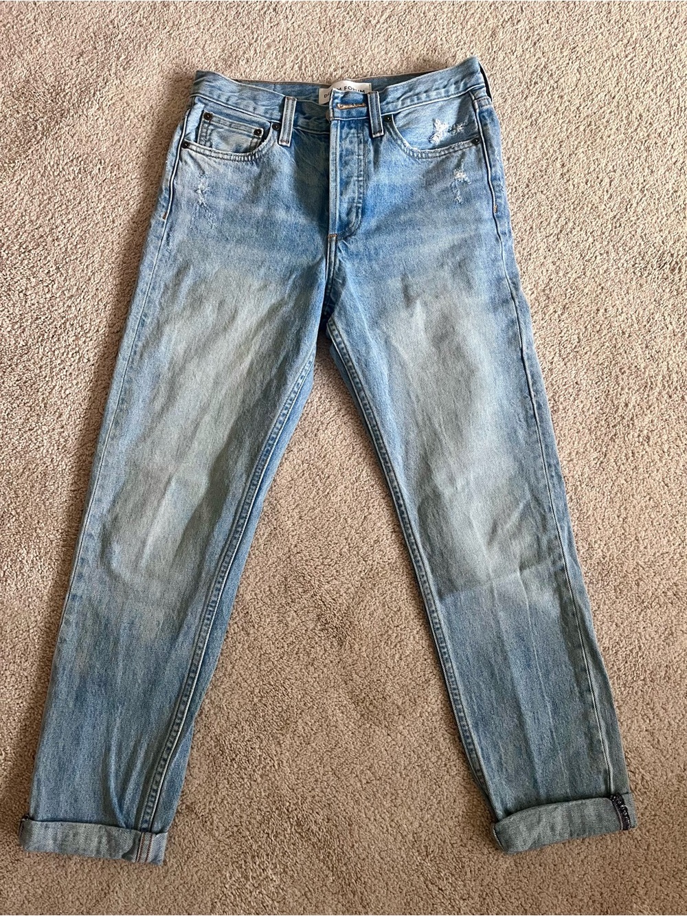 DENIM FORUM Ex-Boyfriend Jeans | Light Wash